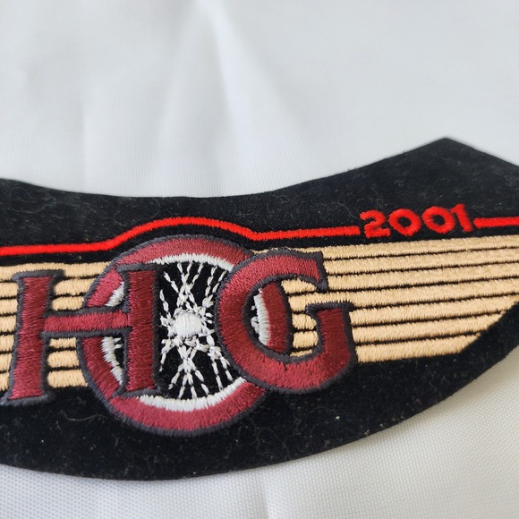 Harley Davidson HOG 2001 Patch‎ & Pin Set Motorcycle Biker Embroidered NOS Rare - Picture 3 of 7